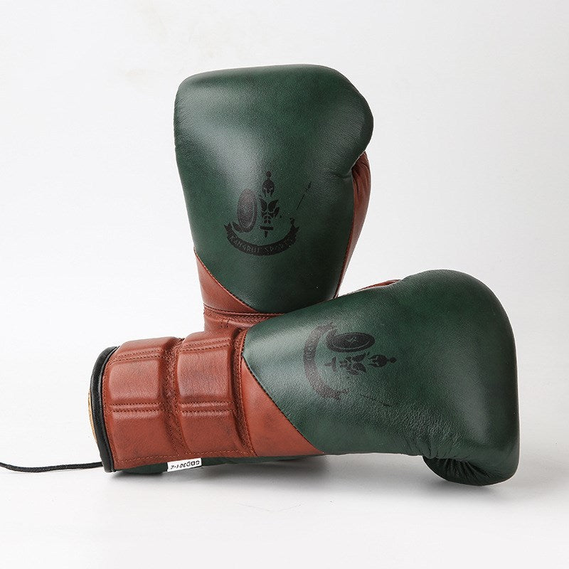 VAB Handmade Leather Boxing Gloves – 10oz Pro Training Gear