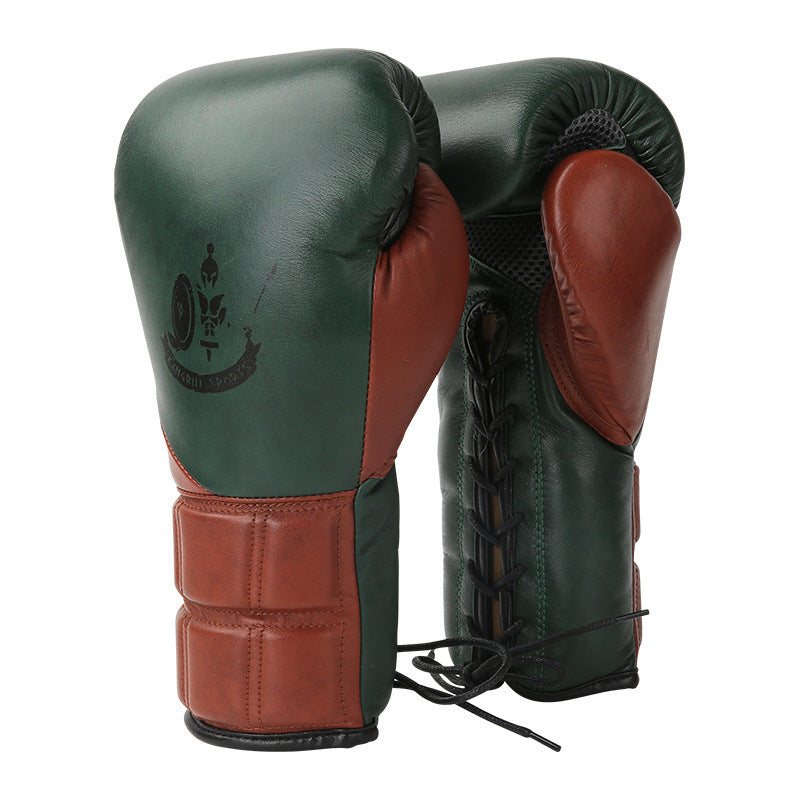 VAB Handmade Leather Boxing Gloves – 10oz Pro Training Gear